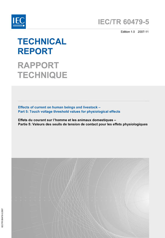Cover IEC TR 60479-5:2007